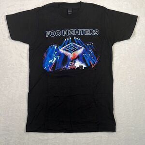 Foo Fighters Concrete and Gold 2018‎ World Tour Concert Black T Shirt Men XS